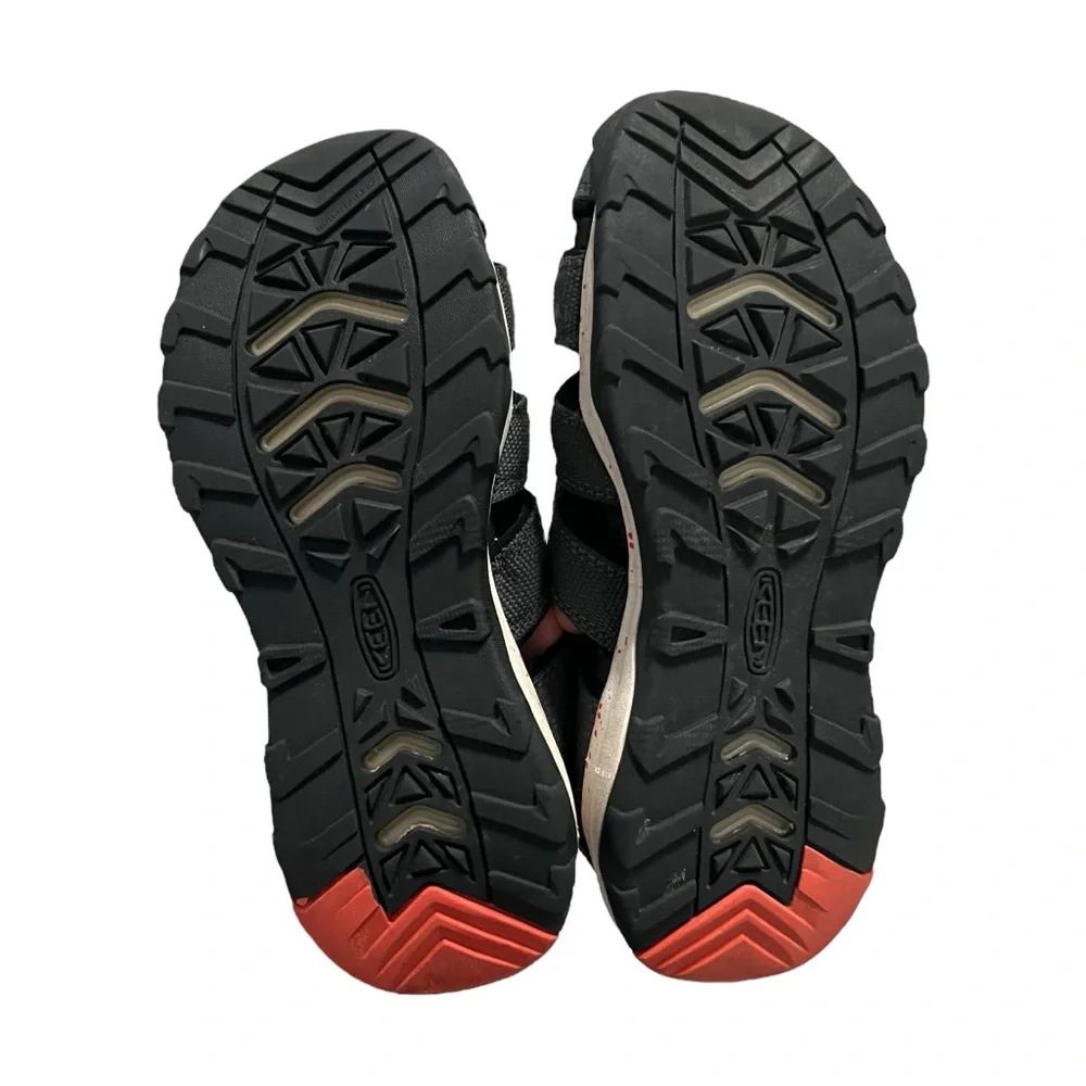 Keen Newport NEO H2 Sz 2 Grey & Orange Closed Toe Sandals